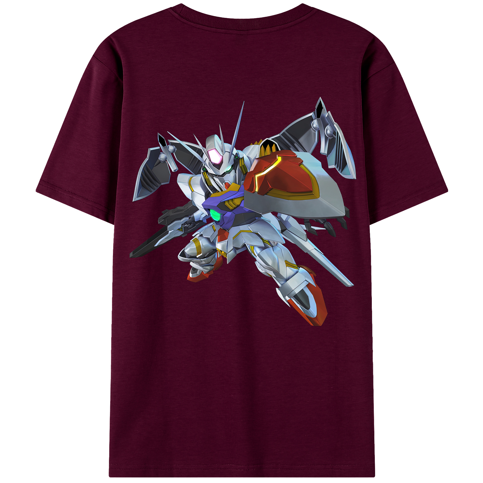 （画像用） 機動戦士ガンダム Mobile Suit Gundam レディース半袖Tシャツ(バックプリント)